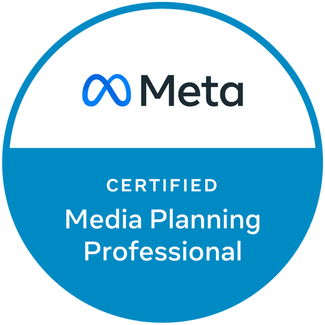 Meta Certified Media Planning Professional selo